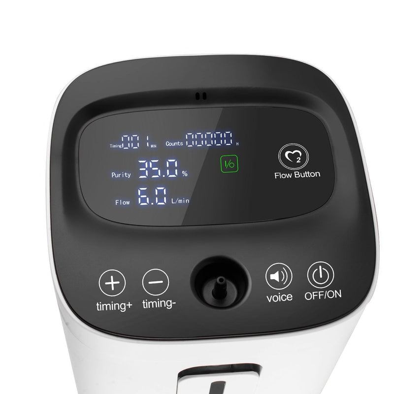 Oxygen Concentrator Touch Screen 1-6L/min Adjustable