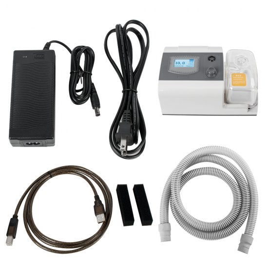 (Delivery to Eu only) LCD Screen Portable Auto CPAP Machine For Sleep Apnea EU Plug