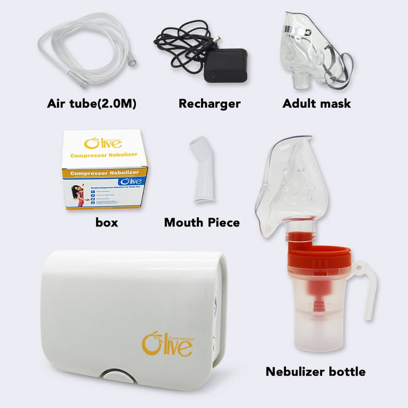 USB Car Electric Mini Portable Compressor Nebulizer