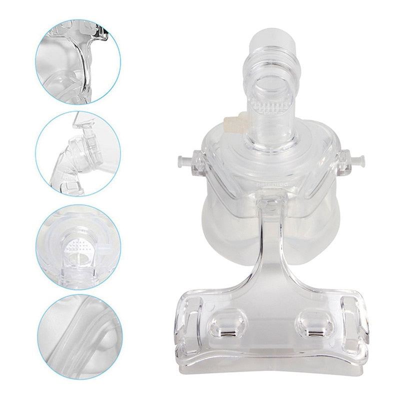 Automatic nasal mask CPAP sleep mask with headband for CPAP machine