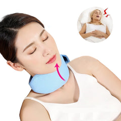 Adjustable Anti Snoring Belt Stop Chin Strap Anti Apnea Jaw Solution