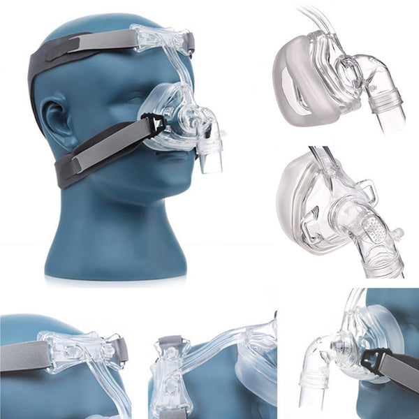 Nasal Mask With Headgear And Head pad Suitable For CPAP Machine