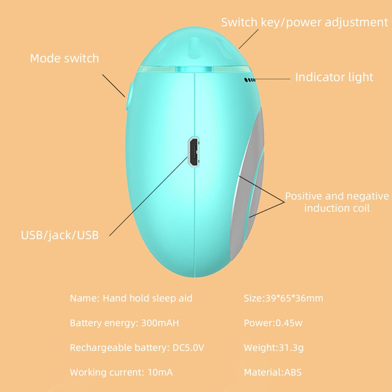 Portable Pulse Soothing Massage Household Hand-held Sleep Aid