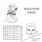 Nasal Mask CPAP Mask Sleep Mask with Headgear