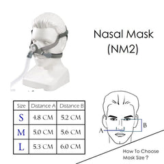Nasal Mask CPAP Mask Sleep Mask with Headgear