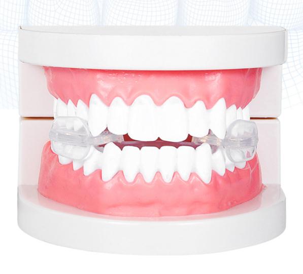 2PCS/BOX Silicone Stop Molar Anti Snore Mouthpiece Apnea Guard Bruxism Tray Sleeping Aid